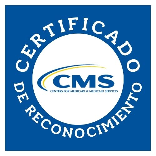 Centers for Medicare & Medicaid Services - Certificado de Reconocimiento